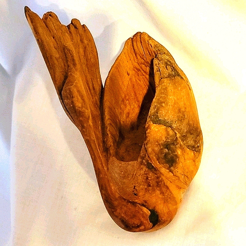 Lovely Driftwood Swan Sequim Wa. Artisan Made - Picture 2 of 4